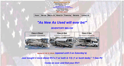 Desktop Screenshot of bestpreownedrv.com